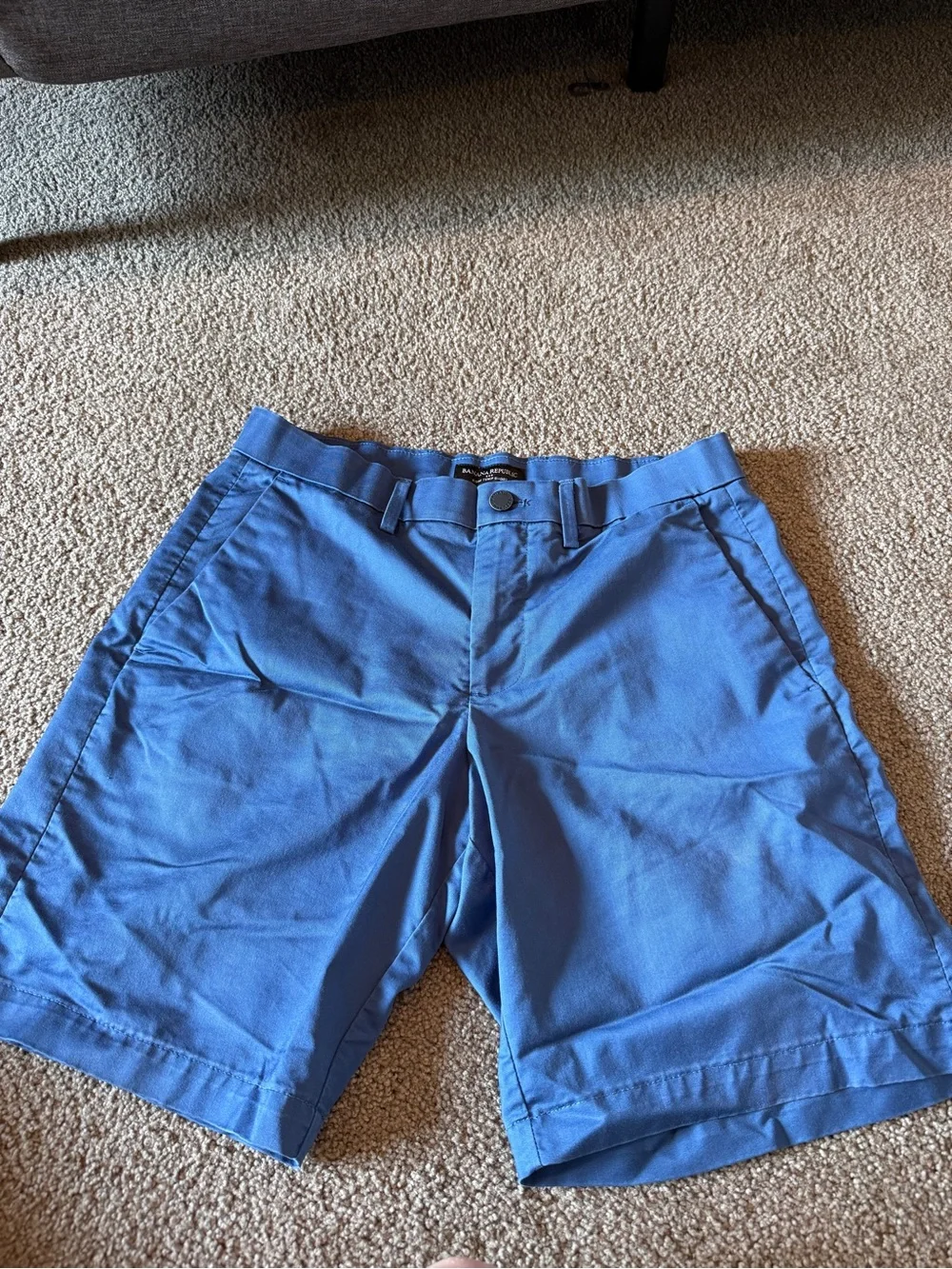 Men's Blue Casual Stretch Shorts - Banana Republic